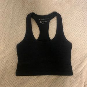 NWT — Peloton | Beyond Yoga Slip Open Crop Tank